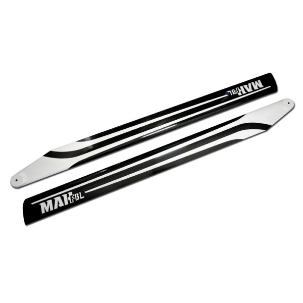 MAH Black Label Flybarless Blades 610mm